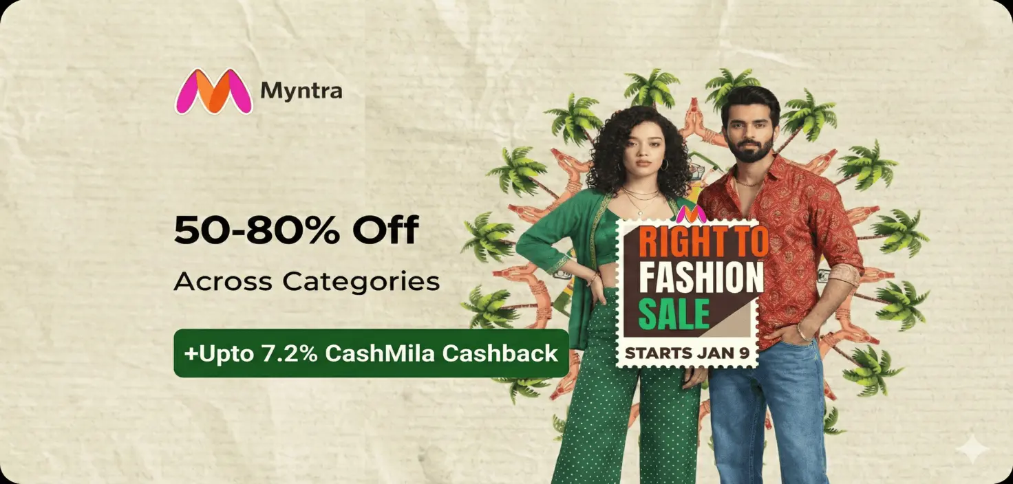 Myntra Right To Fashion Sale